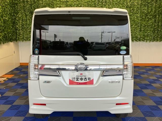 タントカスタムＸ　トップエディションＳＡ片側電動スライドドア・バックモニター・プッシュボタンスタート・ステアリングスイッチ・オートエアコン・キーフリーシステム・アルミホイール・パワーウィンドウ（佐賀県）の中古車