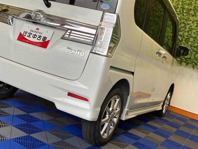 タントカスタムＸ　トップエディションＳＡ片側電動スライドドア・バックモニター・プッシュボタンスタート・ステアリングスイッチ・オートエアコン・キーフリーシステム・アルミホイール・パワーウィンドウ（佐賀県）の中古車