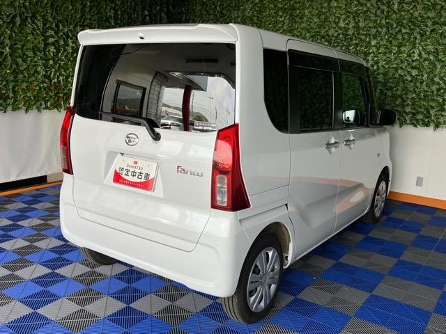 タントＸ片側電動スライドドア・ドラレコ・バックモニター・コーナーセンサー・プッシュボタンスタート・ステアリングスイッチ・オートエアコン・キーフリー・ベンチシート・シートヒーター・パワーウィンドウ（佐賀県）の中古車