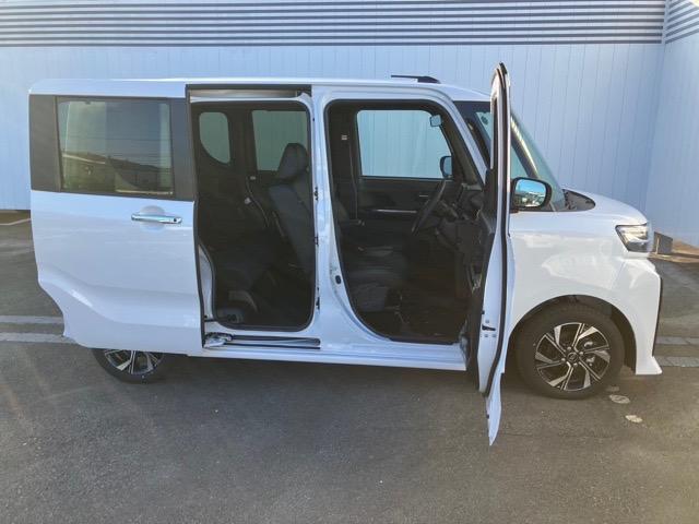 タントカスタムX両側電動スライドドア・プッシュボタンスタート・ステアリングスイッチ・オートエアコン・キーフリーシステム・シートヒーター・全周囲カメラ対応・アルミホイール・パワーウィンドウ(佐賀県)の中古車