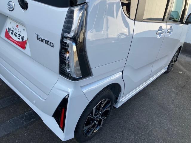 タントカスタムX両側電動スライドドア・プッシュボタンスタート・ステアリングスイッチ・オートエアコン・キーフリーシステム・シートヒーター・全周囲カメラ対応・アルミホイール・パワーウィンドウ(佐賀県)の中古車