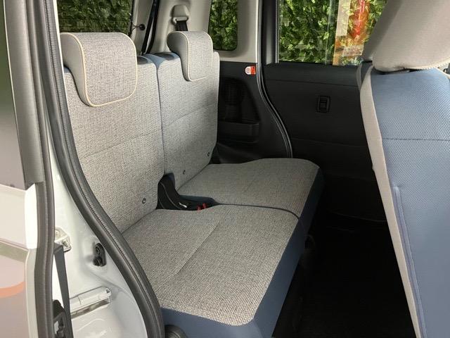 ムーヴキャンバスストライプスG エコアイドル非装着車両側電動スライドドア・プッシュボタンスタート・ステアリングスイッチ・オートエアコン・キーフリーシステム・シートヒーター・全周囲カメラ対応・パワーウィンドウ(佐賀県)の中古車