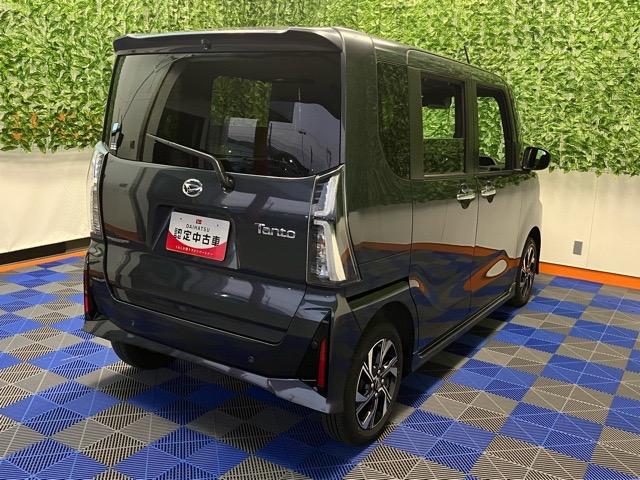 タントカスタムX両側電動スライドドア・プッシュボタンスタート・ステアリングスイッチ・オートエアコン・キーフリーシステム・シートヒーター・バックカメラ対応・パワーウィンドウ(佐賀県)の中古車