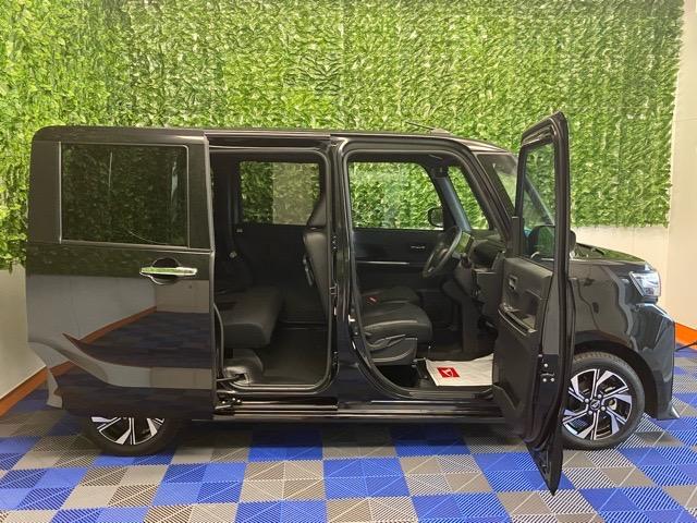 タントカスタムX両側電動スライドドア・プッシュボタンスタート・ステアリングスイッチ・オートエアコン・キーフリーシステム・シートヒーター・バックカメラ対応・パワーウィンドウ(佐賀県)の中古車