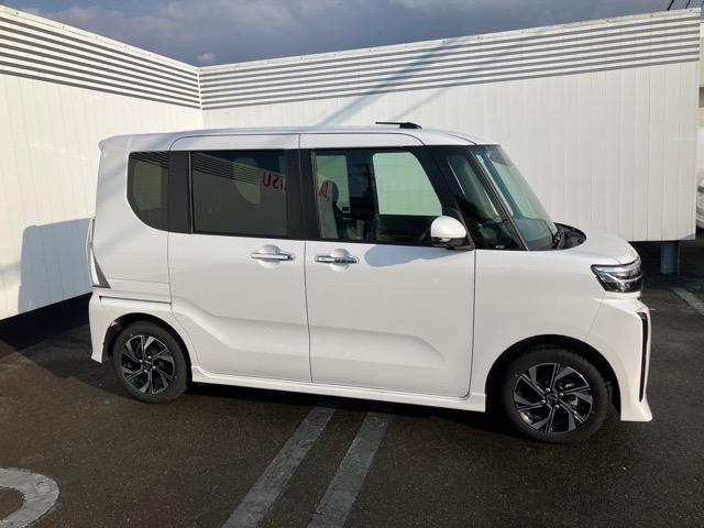 タントカスタムＸ両側電動スライドドア・プッシュボタンスタート・ステアリングスイッチ・オートエアコン・キーフリーシステム・シートヒーター・全周囲カメラ対応・アルミホイール・パワーウィンドウ（佐賀県）の中古車