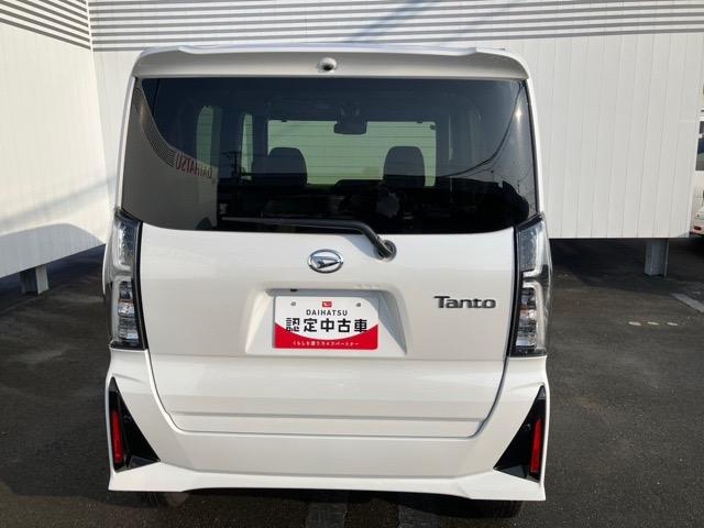 タントカスタムＸ両側電動スライドドア・プッシュボタンスタート・ステアリングスイッチ・オートエアコン・キーフリーシステム・シートヒーター・全周囲カメラ対応・アルミホイール・パワーウィンドウ（佐賀県）の中古車