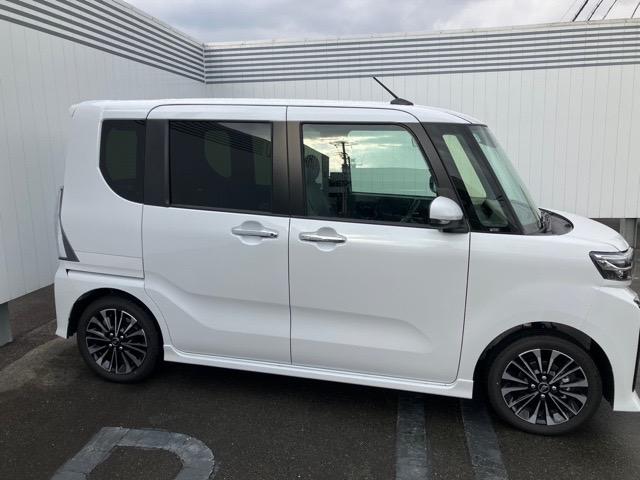 タントカスタムＲＳ両側電動スライドドア・プッシュボタンスタート・ステアリングスイッチ・オートエアコン・キーフリーシステム・シートヒーター・バックカメラ対応・アルミホイール・パワーウィンドウ（佐賀県）の中古車
