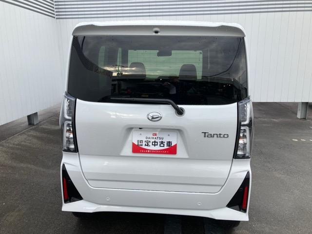 タントカスタムＲＳ両側電動スライドドア・プッシュボタンスタート・ステアリングスイッチ・オートエアコン・キーフリーシステム・シートヒーター・バックカメラ対応・アルミホイール・パワーウィンドウ（佐賀県）の中古車