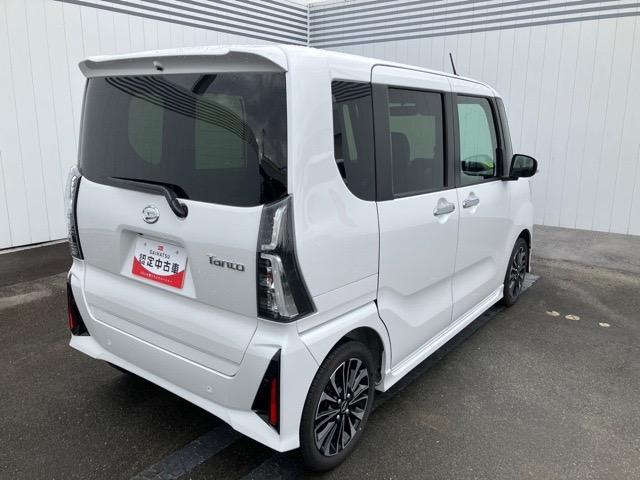 タントカスタムＲＳ両側電動スライドドア・プッシュボタンスタート・ステアリングスイッチ・オートエアコン・キーフリーシステム・シートヒーター・バックカメラ対応・アルミホイール・パワーウィンドウ（佐賀県）の中古車