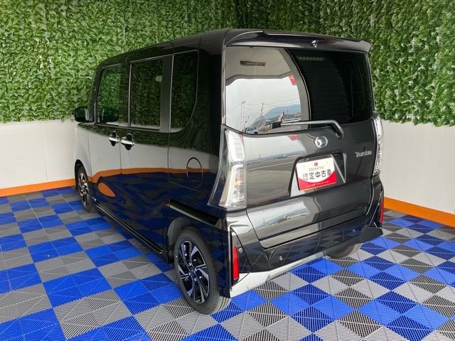 タントカスタムＸ両側電動スライドドア・プッシュボタンスタート・ステアリングスイッチ・オートエアコン・キーフリーシステム・シートヒーター・バックカメラ対応・アルミホイール・パワーウィンドウ（佐賀県）の中古車