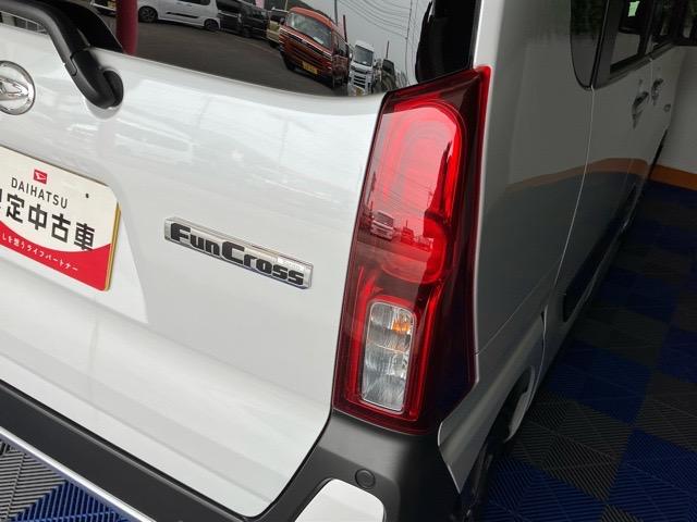 タントファンクロス両側電動スライドドア・プッシュボタンスタート・ステアリングスイッチ・オートエアコン・キーフリーシステム・シートヒーター・全周囲カメラ対応・アルミホイール・パワーウィンドウ（佐賀県）の中古車