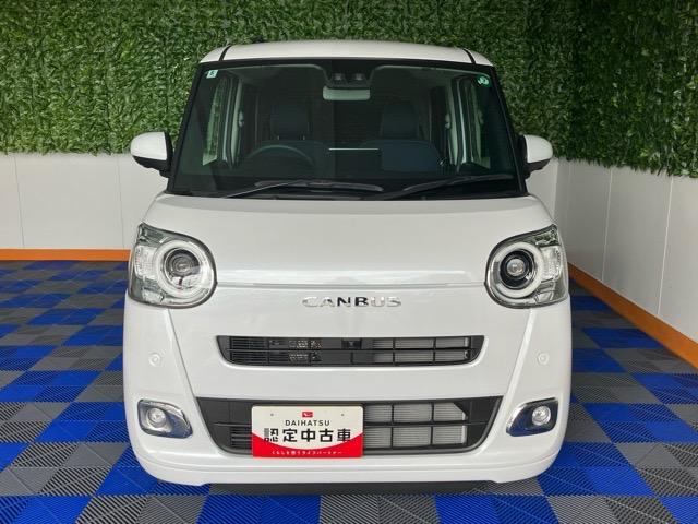 ムーヴキャンバスセオリーＧ両側電動スライドドア・プッシュボタンスタート・ステアリングスイッチ・オートエアコン・キーフリーシステム・シートヒーター・全周囲カメラ対応・パワーウィンドウ（佐賀県）の中古車