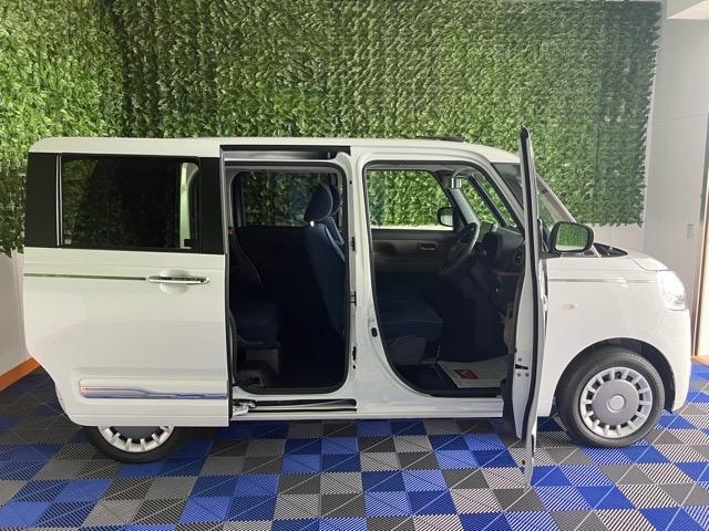 ムーヴキャンバスセオリーＧ両側電動スライドドア・プッシュボタンスタート・ステアリングスイッチ・オートエアコン・キーフリーシステム・シートヒーター・全周囲カメラ対応・パワーウィンドウ（佐賀県）の中古車