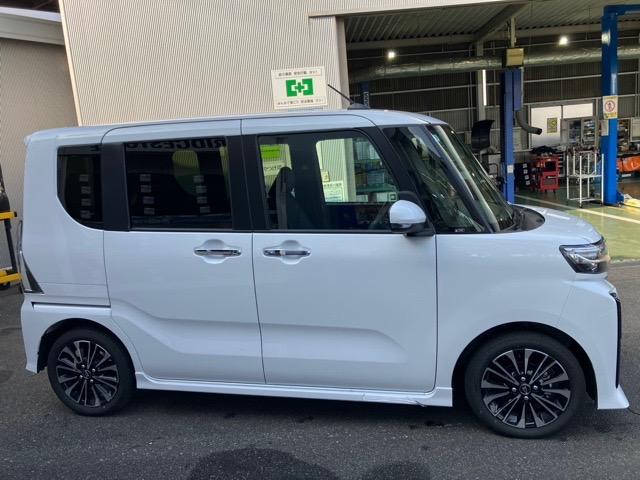 タントカスタムRS両側電動スライドドア・プッシュボタンスタート・ステアリングスイッチ・オートエアコン・キーフリーシステム・シートヒーター・バックカメラ対応・アルミホイール・パワーウィンドウ(佐賀県)の中古車