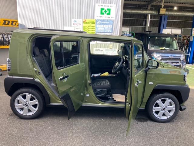 タフトＧ　クロムベンチャーコーナーセンサー・プッシュボタンスタート・ステアリングスイッチ・オートエアコン・キーフリーシステム・アルミホイール・シートヒーター・パワーウィンドウ（佐賀県）の中古車