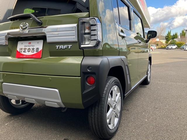 タフトＧ　クロムベンチャーコーナーセンサー・プッシュボタンスタート・ステアリングスイッチ・オートエアコン・キーフリーシステム・アルミホイール・シートヒーター・パワーウィンドウ（佐賀県）の中古車