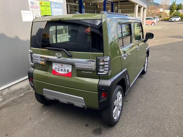 タフトＧ　クロムベンチャーコーナーセンサー・プッシュボタンスタート・ステアリングスイッチ・オートエアコン・キーフリーシステム・アルミホイール・シートヒーター・パワーウィンドウ（佐賀県）の中古車