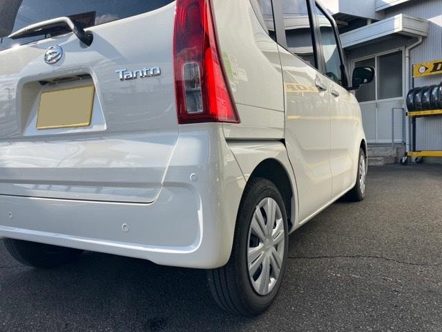 タントX片側電動スライドドア・プッシュボタンスタート・ステアリングスイッチ・オートエアコン・キーフリーシステム・シートヒーター・バックカメラ対応・パワーウィンドウ(佐賀県)の中古車