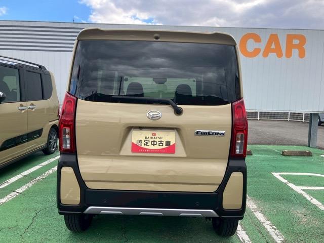 タントファンクロス両側電動スライドドア・プッシュボタンスタート・ステアリングスイッチ・オートエアコン・キーフリーシステム・シートヒーター・バックカメラ対応・アルミホイール・パワーウィンドウ(佐賀県)の中古車