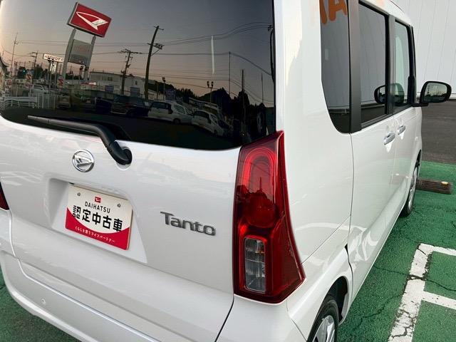 タントＸ片側電動スライドドア・プッシュボタンスタート・ステアリングスイッチ・オートエアコン・キーフリーシステム・シートヒーター・バックカメラ対応・パワーウィンドウ（佐賀県）の中古車