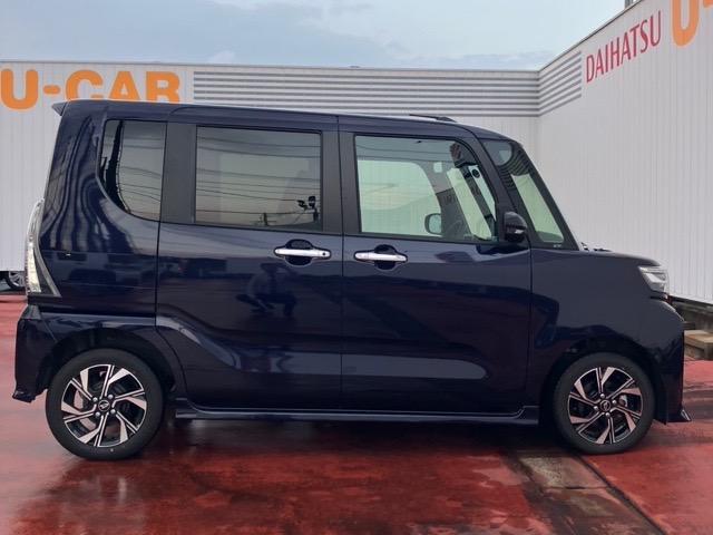 タントカスタムX両側電動スライドドア・プッシュボタンスタート・ステアリングスイッチ・オートエアコン・キーフリーシステム・シートヒーター・バックカメラ対応・アルミホイール・パワーウィンドウ(佐賀県)の中古車