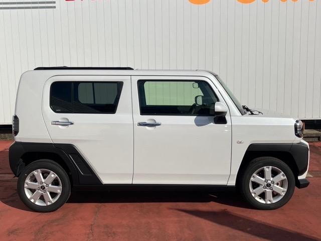 タフトGターボ クロムベンチャーコーナーセンサー・プッシュボタンスタート・ステアリングスイッチ・オートエアコン・キーフリーシステム・アルミホイール・シートヒーター・パワーウィンドウ(佐賀県)の中古車