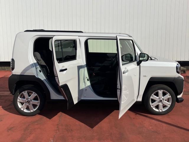 タフトGターボ クロムベンチャーコーナーセンサー・プッシュボタンスタート・ステアリングスイッチ・オートエアコン・キーフリーシステム・アルミホイール・シートヒーター・パワーウィンドウ(佐賀県)の中古車