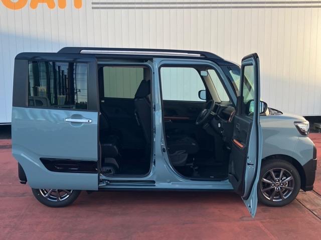 タントファンクロス両側電動スライドドア・プッシュボタンスタート・ステアリングスイッチ・オートエアコン・キーフリーシステム・シートヒーター・バックカメラ対応・アルミホイール・パワーウィンドウ(佐賀県)の中古車