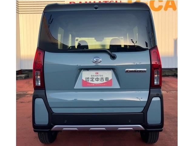 タントファンクロス両側電動スライドドア・プッシュボタンスタート・ステアリングスイッチ・オートエアコン・キーフリーシステム・シートヒーター・バックカメラ対応・アルミホイール・パワーウィンドウ(佐賀県)の中古車