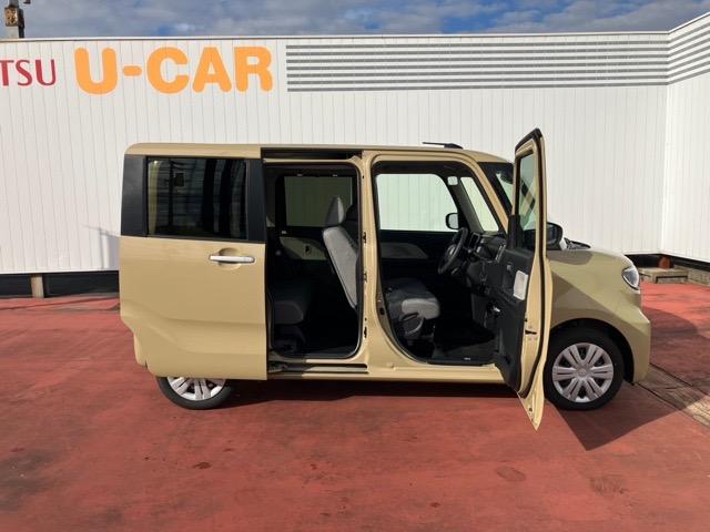 タントX片側電動スライドドア・コーナーセンサー・プッシュボタンスタート・ステアリングスイッチ・オートエアコン・キーフリーシステム・シートヒーター・バックカメラ対応・パワーウィンドウ(佐賀県)の中古車