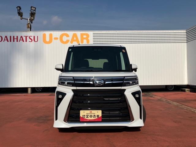 タントカスタムX両側電動スライドドア・プッシュボタンスタート・ステアリングスイッチ・オートエアコン・キーフリーシステム・シートヒーター・全周囲カメラ対応・パワーウィンドウ(佐賀県)の中古車