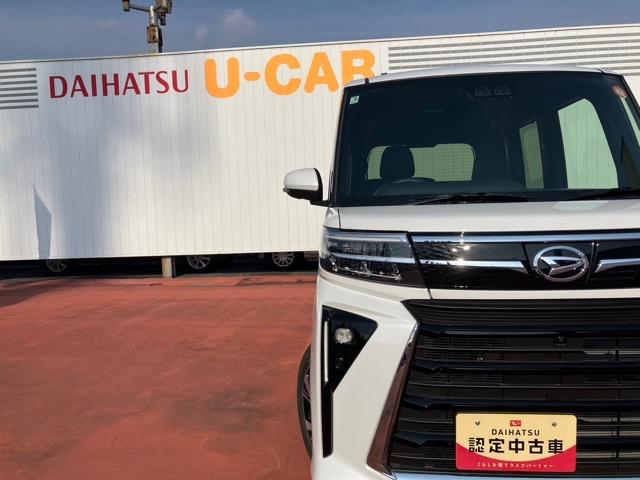 タントカスタムX両側電動スライドドア・プッシュボタンスタート・ステアリングスイッチ・オートエアコン・キーフリーシステム・シートヒーター・全周囲カメラ対応・パワーウィンドウ(佐賀県)の中古車