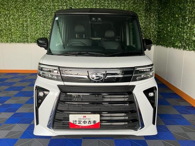 タントカスタムRS エコアイドル非装着車両側電動スライドドア・ETC・プッシュボタンスタート・ステアリングスイッチ・オートエアコン・キーフリーシステム・シートヒーター・全周囲カメラ対応・パワーウィンドウ(佐賀県)の中古車