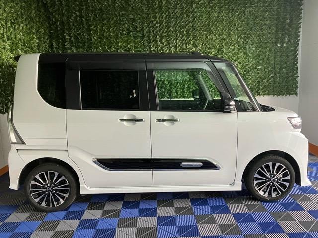 タントカスタムRS エコアイドル非装着車両側電動スライドドア・ETC・プッシュボタンスタート・ステアリングスイッチ・オートエアコン・キーフリーシステム・シートヒーター・全周囲カメラ対応・パワーウィンドウ(佐賀県)の中古車