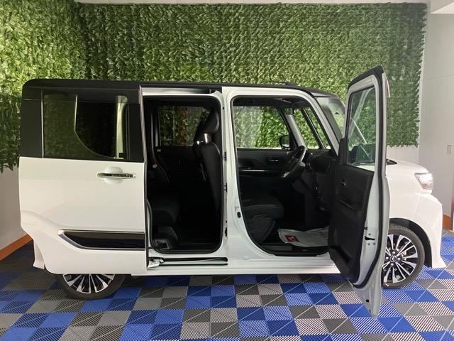 タントカスタムRS エコアイドル非装着車両側電動スライドドア・ETC・プッシュボタンスタート・ステアリングスイッチ・オートエアコン・キーフリーシステム・シートヒーター・全周囲カメラ対応・パワーウィンドウ(佐賀県)の中古車
