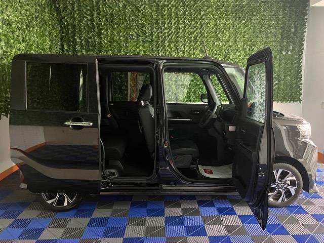 タントカスタムX両側電動スライドドア・プッシュボタンスタート・ステアリングスイッチ・オートエアコン・キーフリーシステム・シートヒーター・バックカメラ対応・パワーウィンドウ(佐賀県)の中古車