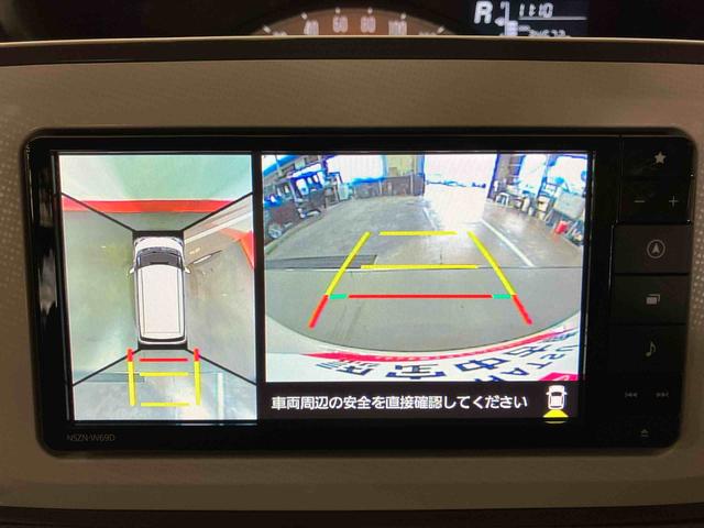 ムーヴキャンバスＸホワイトアクセントリミテッド　ＳＡIII（車内　消臭・抗菌　処理済）　衝突被害軽減システム　両側パワースライドドア　ナビ　パノラマモニター　キーフリーシステム（新潟県）の中古車