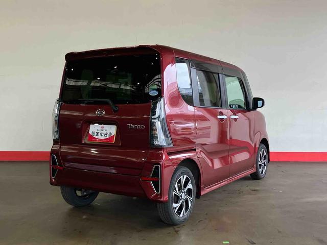 タントカスタムＸセレクション（車内　消臭・抗菌　処理済）　衝突被害軽減システム　４ＷＤ　両側パワースライドドア　ナビ　バックカメラ　アルミホイール　キーフリーシステム（新潟県）の中古車