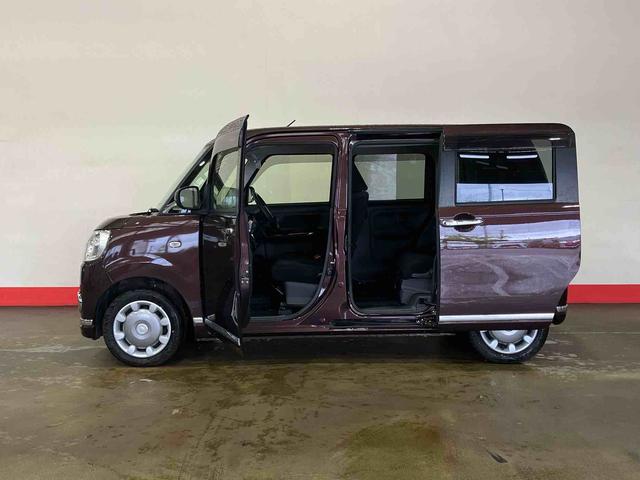 ムーヴキャンバスＧブラックインテリアリミテッド　ＳＡIII（車内　消臭・抗菌　処理済）　衝突被害軽減システム　両側パワースライドドア　ナビ　パノラマモニター　キーフリーシステム（新潟県）の中古車
