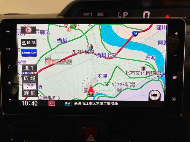 タントカスタムＸセレクション（車内　消臭・抗菌　処理済）　衝突被害軽減システム　４ＷＤ　両側パワースライドドア　ナビ　バックカメラ　アルミホイール　キーフリーシステム（新潟県）の中古車