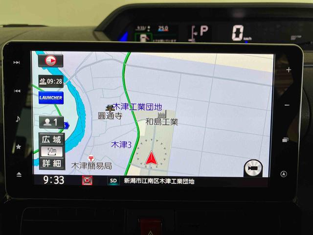 タントカスタムＸセレクション（車内　消臭・抗菌　処理済）　衝突被害軽減システム　両側パワースライドドア　ナビ　バックカメラ　アルミホイール　キーフリーシステム（新潟県）の中古車