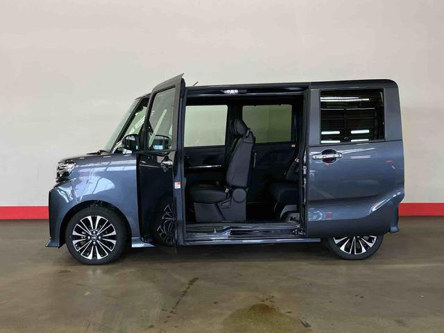 タントカスタムＲＳ（車内　消臭・抗菌　処理済）　衝突被害軽減システム　両側パワースライドドア　アダプティブクルーズコントロール　バックカメラ　アルミホイール　キーフリーシステム（新潟県）の中古車
