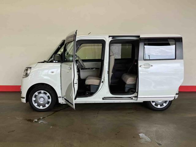 ムーヴキャンバスＧメイクアップリミテッド　ＳＡIII（車内　消臭・抗菌　処理済）　衝突被害軽減システム　４ＷＤ　両側パワースライドドア　ナビ　パノラマモニター　キーフリーシステム（新潟県）の中古車