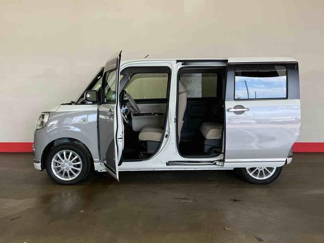 ムーヴキャンバスＧメイクアップリミテッド　ＳＡIII（車内　消臭・抗菌　処理済）　衝突被害軽減システム　４ＷＤ　両側パワースライドドア　ナビ　パノラマモニター　アルミホイール　キーフリーシステム（新潟県）の中古車