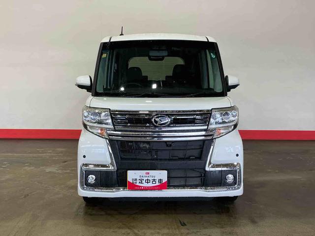 タントカスタムＲＳ　トップエディションリミテッドＳＡIII（車内　消臭・抗菌　処理済）　衝突被害軽減システム　４ＷＤ　両側パワースライドドア　ナビ　パノラマモニター　アルミホイール　キーフリーシステム（新潟県）の中古車