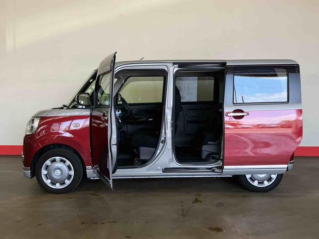 ムーヴキャンバスＧブラックインテリアＶＳ　ＳＡIII（車内　消臭・抗菌　処理済）　衝突被害軽減システム　４ＷＤ　両側パワースライドドア　ナビ　パノラマモニター　キーフリーシステム（新潟県）の中古車
