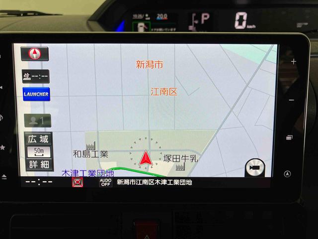 タントカスタムＸセレクション（車内　消臭・抗菌　処理済）　衝突被害軽減システム　４ＷＤ　両側パワースライドドア　ナビ　バックカメラ　アルミホイール　キーフリーシステム（新潟県）の中古車