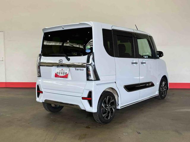 タントカスタムＸスタイルセレクション（車内　消臭・抗菌　処理済）　衝突被害軽減システム　両側パワースライドドア　ナビ　バックカメラ　アルミホイール　キーフリーシステム（新潟県）の中古車