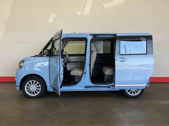 ムーヴキャンバスＸリミテッドメイクアップ　ＳＡIII（車内　消臭・抗菌　処理済）　衝突被害軽減システム　４ＷＤ　両側パワースライドドア　ナビ　バックカメラ　キーフリーシステム（新潟県）の中古車