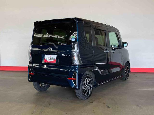 タントカスタムＸセレクション（車内　消臭・抗菌　処理済）　衝突被害軽減システム　４ＷＤ　両側パワースライドドア　ナビ　バックカメラ　アルミホイール　キーフリーシステム（新潟県）の中古車